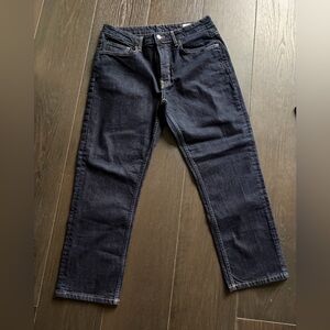 Zara Indigo Denim Trousers